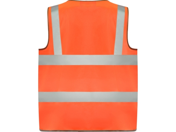 Жилет светоотражающий "Polux", неоновый оранжевый