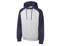 Толстовка с капюшоном «Dublin» мужская, темно-синий/серый меланж Толстовка с капюшоном «Dublin» мужская, темно-синий/серый меланж