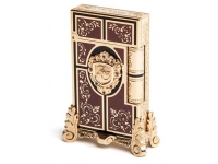 Зажигалка Second Empire Prestige. S.T.Dupont, золотистый/коричневый