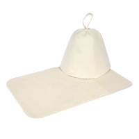 Набор банный, белый Набор банный, белый