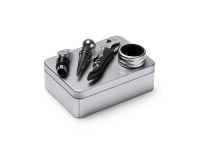 Винный набор MALBEC с аксессуарами из нержавеющей стали, серебристый Винный набор MALBEC с аксессуарами из нержавеющей стали, серебристый