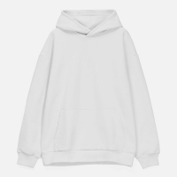 Худи унисекс оверсайз Daylero, белое Худи унисекс оверсайз Daylero, белое