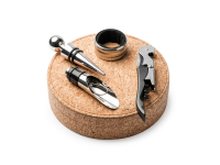 Винный набор VENET, серебристый/бежевый Винный набор VENET, серебристый/бежевый