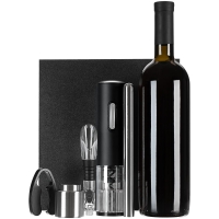 Винный набор Wine Diesel, черный Винный набор Wine Diesel, черный