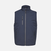 Жилет софтшелл унисекс Falcon BW, синий Жилет софтшелл унисекс Falcon BW, синий