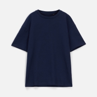 Футболка унисекс Durington, темно-синяя Футболка унисекс Durington, темно-синяя