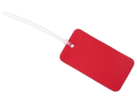 Багажная бирка «Favor» на силиконовой петле, красный Багажная бирка «Favor» на силиконовой петле, красный