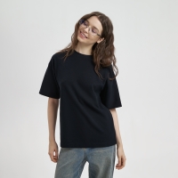 Футболка унисекс премиум AURA, 100% хлопок 200гр. черный, размер XL/2XL Футболка унисекс премиум AURA, 100% хлопок 200гр. черный, размер XL/2XL