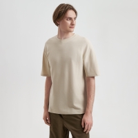 Футболка унисекс премиум AURA, 100% хлопок 200гр. бежевый, размер 3XL/4XL Футболка унисекс премиум AURA, 100% хлопок 200гр. бежевый, размер 3XL/4XL